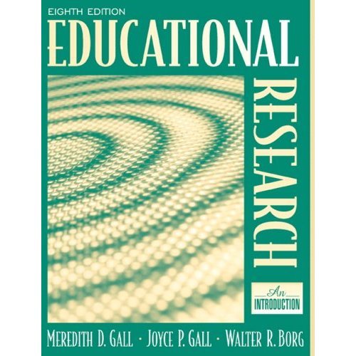 Educational Research: An Introduction 8th Edition (Book Only): Gall ...
