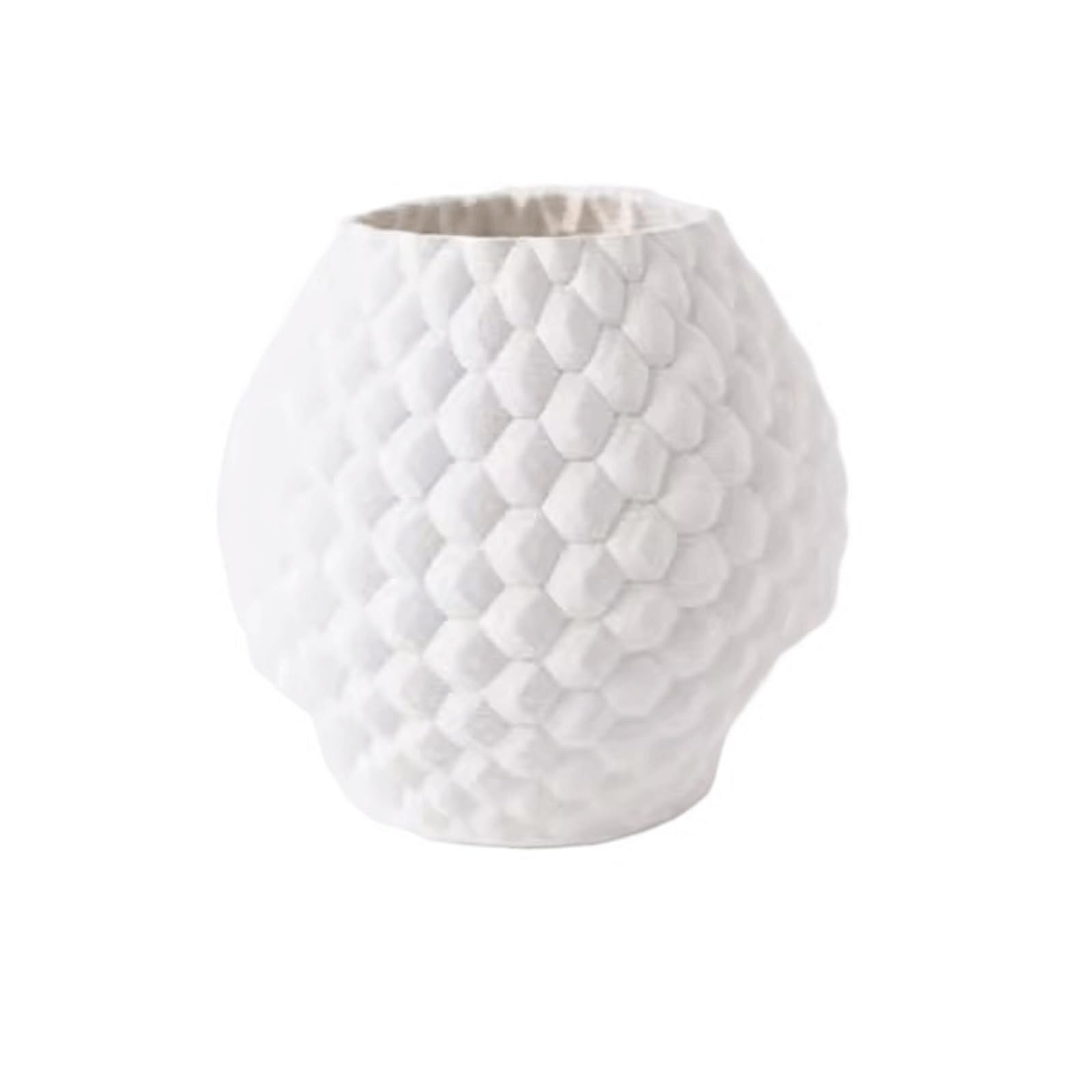 Cjhfr472sg One Color Modern Pottery Decorative Flower Vase For Home Decor Living Room Table Vintage Centerpieces