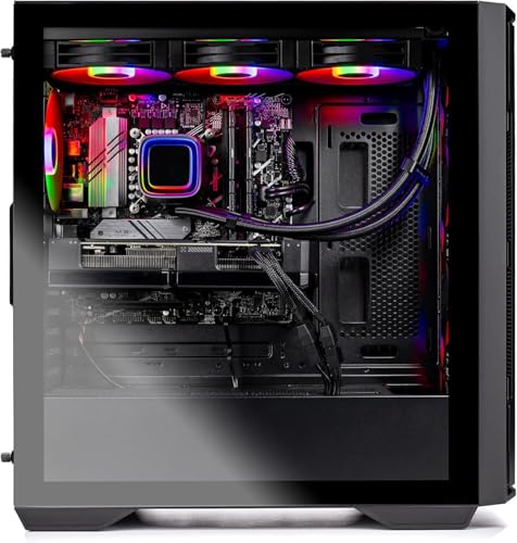 Image of Skytech Gaming Rampage Gaming PC, AMD Ryzen 7 7700X 4.5GHz, NVIDIA RTX 5070 12GB VRAM, 1TB Gen4 NVMe SSD, 32GB DDR5 RAM 6000, 850W Gold ATX 3 PSU, 360 ARGB AIO, WI-FI 5, Windows 11, Desktop