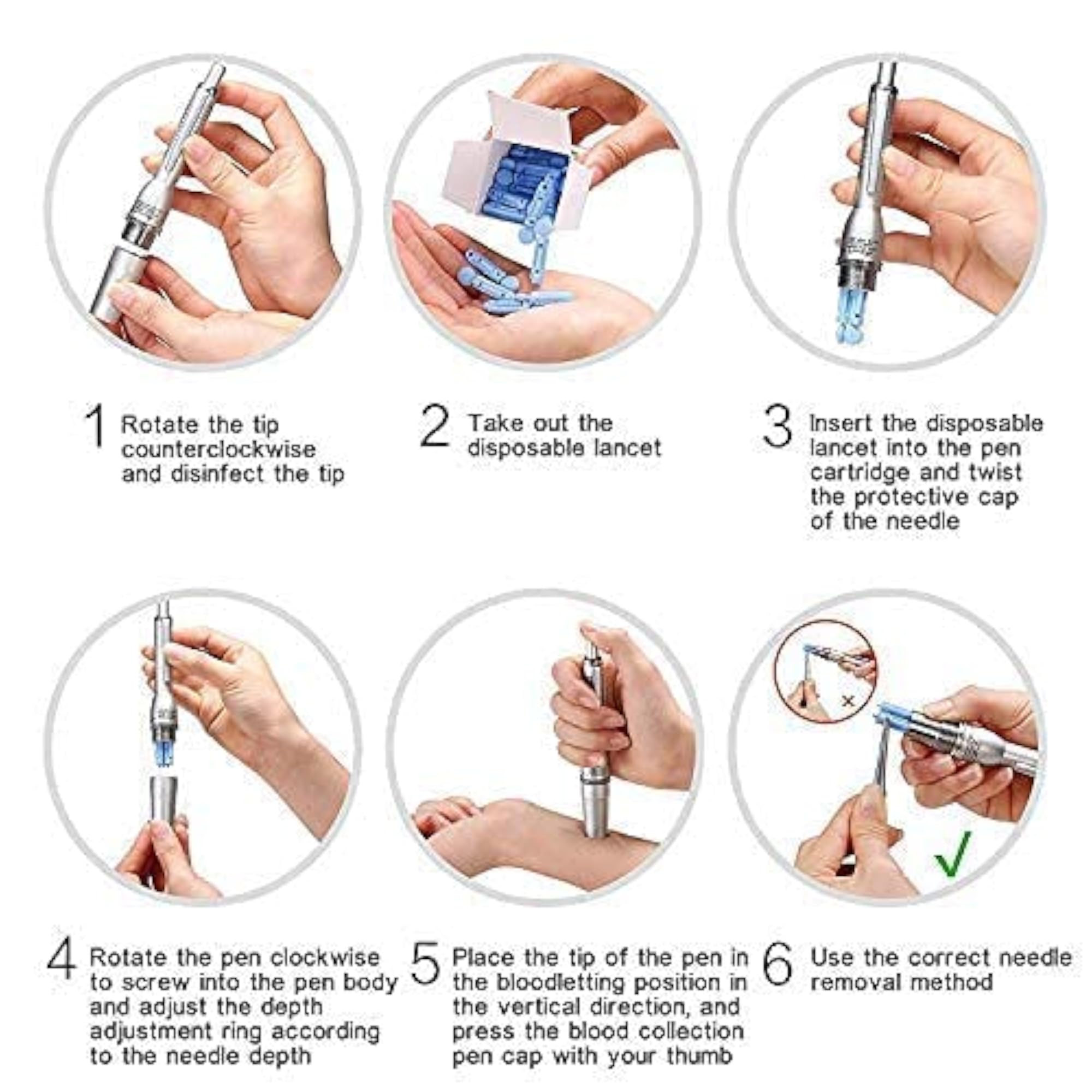 4beauty Therapy Acupressure Hijama 3 Pin Pen