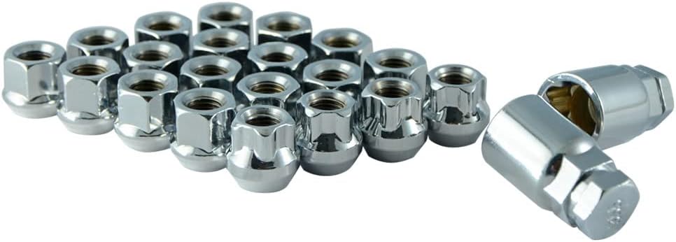 Open End Lug Nut and Lock Set (12x1.5 Thread Pitch)