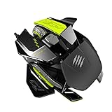 Accélération 30g Mad Catz R.A.T. PRO X Souris Gaming avec capteur laser Pixart 8200DPI - Noir