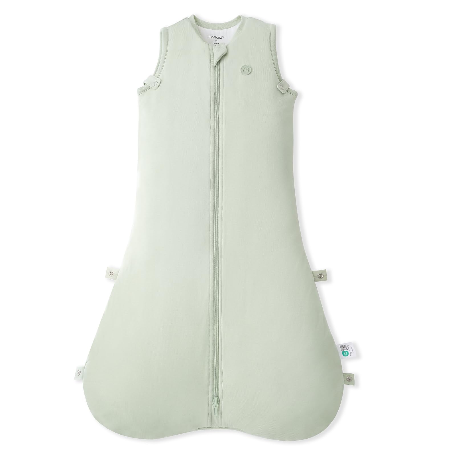 Momcozy Schlafsack Baby 1,5 TOG- Wolkenweicher Bambus mit 1,5 TOG, tragbare Decke mit stützender Plüschfüllung, Zwei-Wege-Reißverschluss für einfaches Windelwechseln