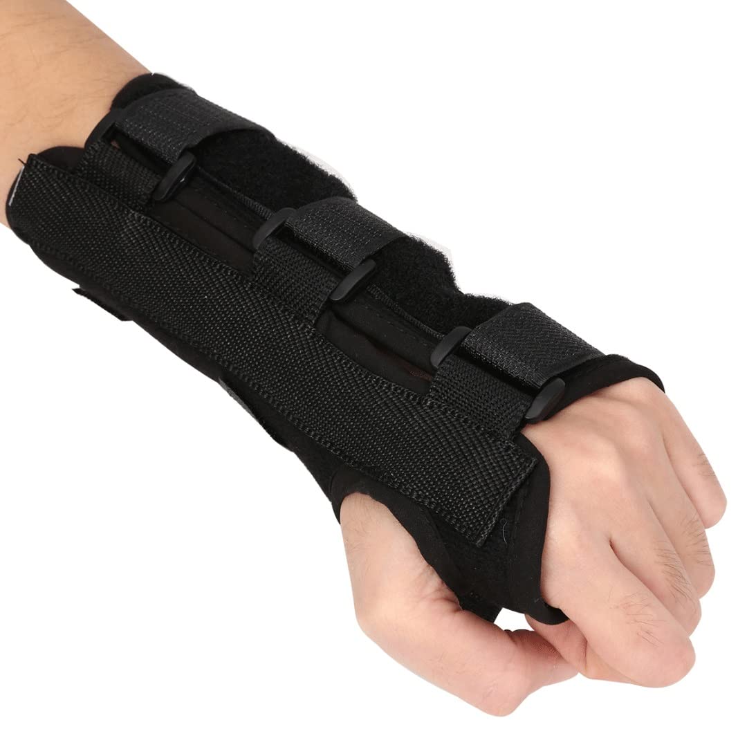 1Pc Professional Wrist Support Splint Arthritis Band Belt Carpal Tunnel Wrist Brace Sprain Prevention Wrist Protector Right M