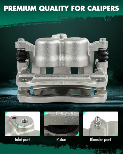 Image of SCITOO Front Passenger Side Disc Brake Caliper 19B6033 Compatible For Toyota For Venza 2009-2016,With Bracket 1PC