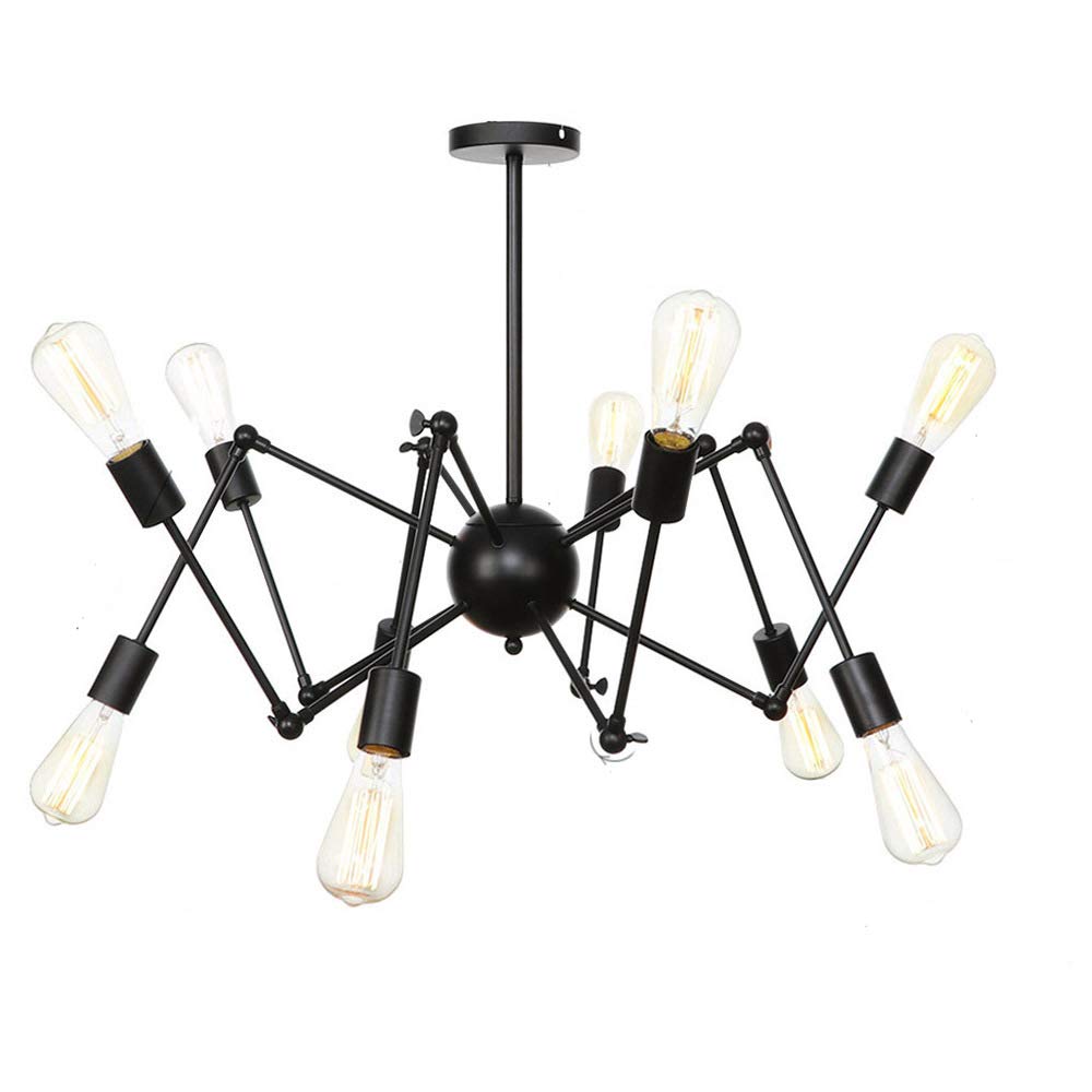 Plafonnier Spoutnik industriel STOCE avec douille E27 pour chambre - 8