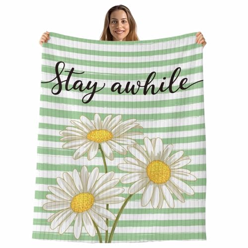 Nyunylyer ブランケット 毛布 大判 75x100cm ふわふわ ひざ掛け ソファ ベッド ランネル 北欧 暖かい 冬用 掛け毛布 軽量 柔らかい 洗える シンプル オールシーズン 秋冬 春夏 来客用 車中泊 ギフト 子供 大人 ペット キャンプ