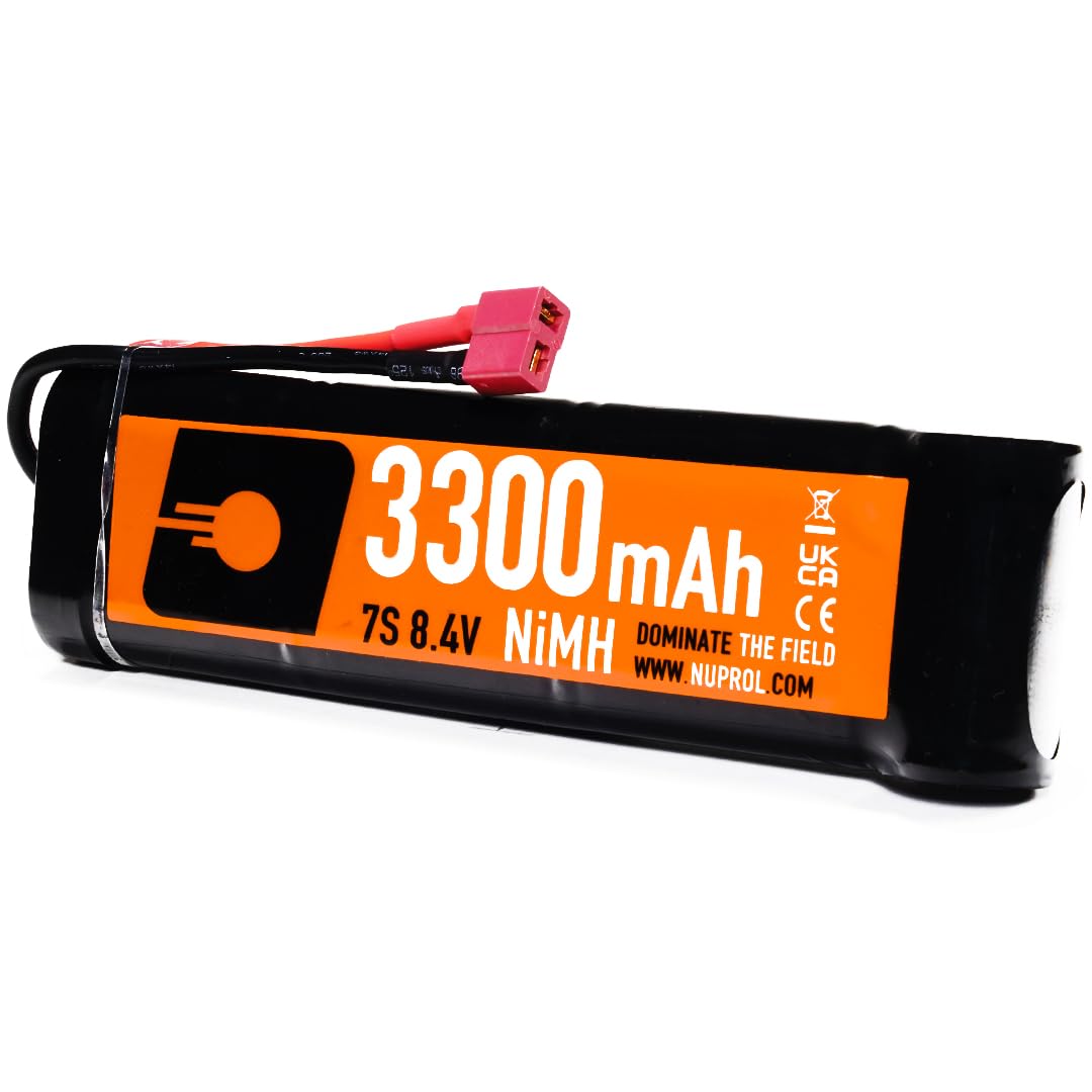 Nuprol Power 3300mAh NiMH 8.4V Large - Deans Connector Battery