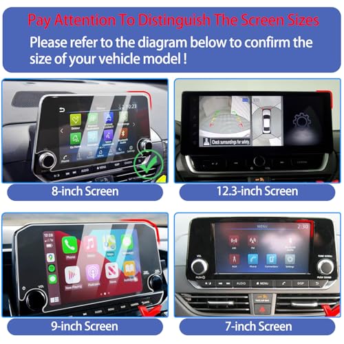 Magnetic Phone Holder for 2021-2026 Nissan Rogue S SV /2021-2023 SL /2025-2026 Rock Creek /2020-2025 Sentra SR SV[Fit 8-Inch Only] Accessories Cell Car Phone Mount with MagSafe - image 3