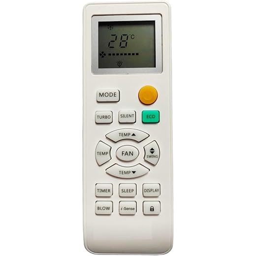 5 Years Warranty Universal Ac Remote Compatible for Godrej W