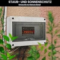Verteilerkasten Aufputz,1 Reihig-8 Module Sicherungskasten Aufputz – Ansicht 8
