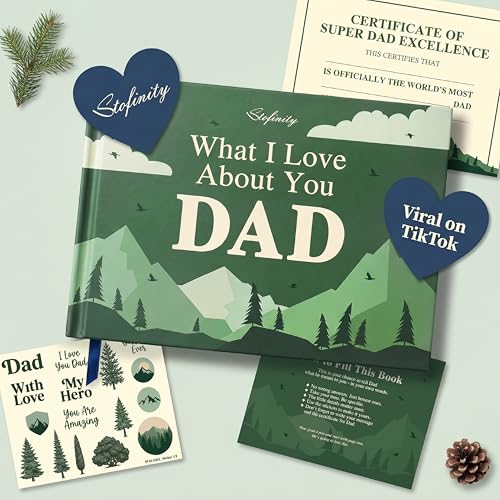 STOFINITY Dad Fill-In-The-Blank Book