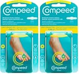 COMPEED Cerotti Callifughi Idratanti a lunga durata - Per calli. Studiati per combattere i calli sul nascere, 6 Cerotti (Confezione da 2)
