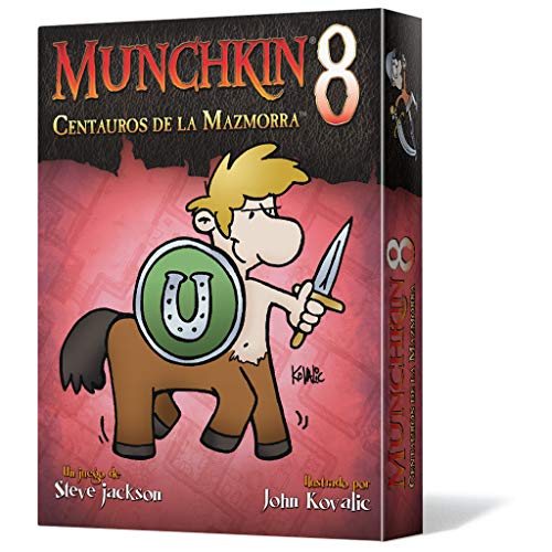 #Juegodemesa Munchkin 8 Centauros de la Mazmorra por 11,95€ ¡¡25% de descuento!!