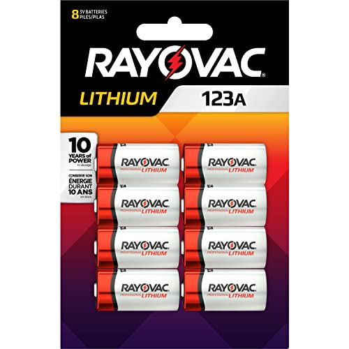 Rayovac 3V Batteries, Photo 3 Volt Battery Lithium, 8 Count #TOP30