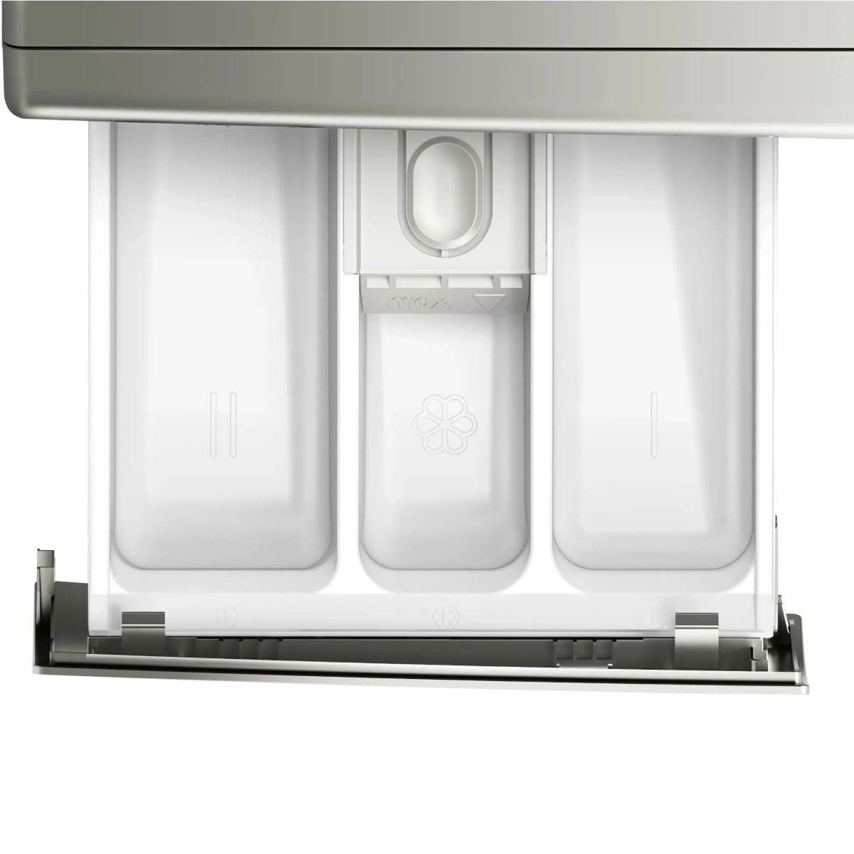Bosch Waschmaschine, freie Installation, Serie 6, 10 kg, Schnellprogramm, leise, Edelstahl, WGG256ZAES