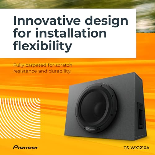 image for Pioneer TS-WX1210A 12” Sealed Active Subwoofer with Built In Amplifi
