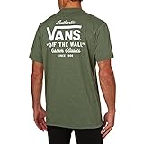 Vans_Apparel Holder Street II Camiseta, Verde (Olive Heather), Medium para Hombre