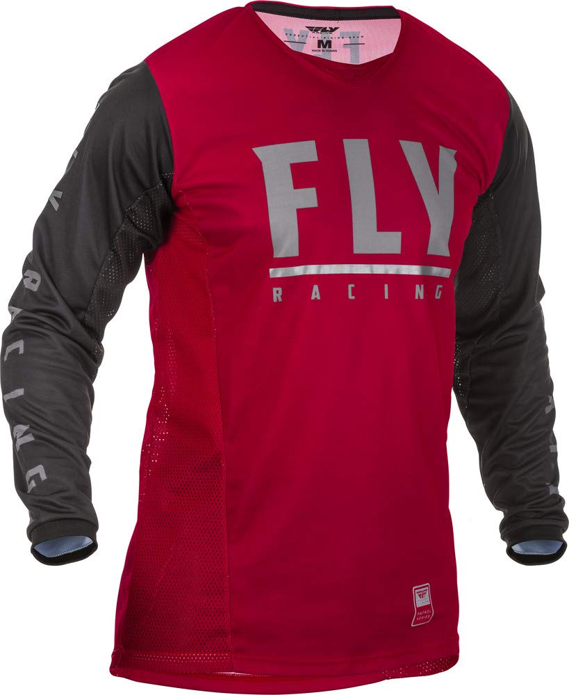 Fly Racing Patrol Men's Off-Road Motorcycle Jersey - Maroon/Black/Medium