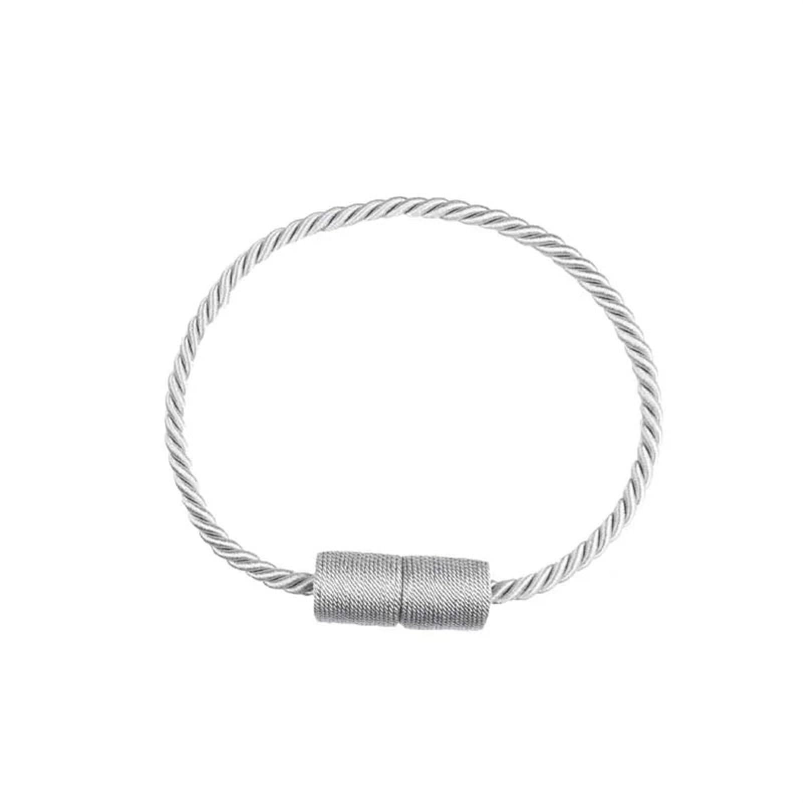 Anillos para cortinas sin taladrar con fijación magnética para evitar daños en pared