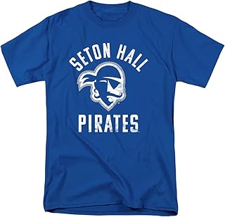 Official Collegiate Large Distressed Logo Short Sleeve Unisex for Men & Women Cotton T Shirt Collection 1