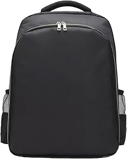 Genérico Mochila de Barbero para Máquinas y Utensilios, Bolsa de Peluquero Portátil, Organizador de Viaje con Múltiples...