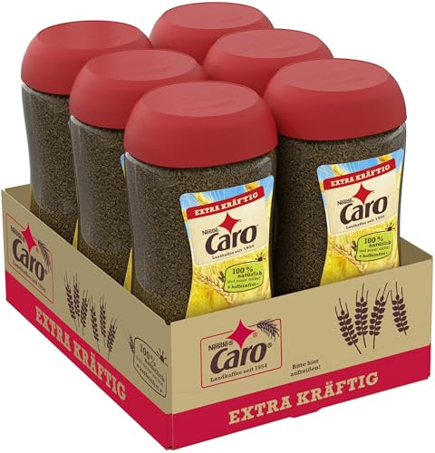 Nestlé CARO Landkaffee Extra kräftig, 6er Pack (6x150g)