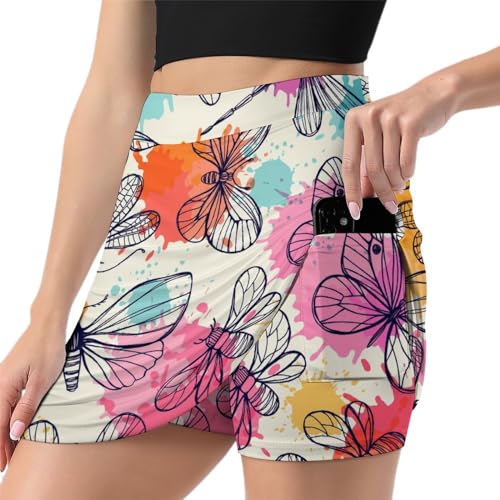Jupe short de tennis femme sport mini jupe course athlétique