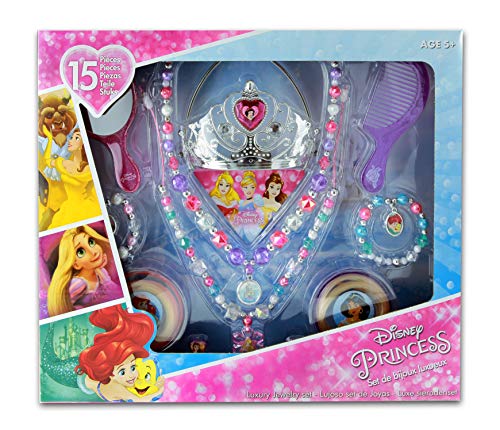  Disney princesses - Coffret bijoux 15 pièces -...