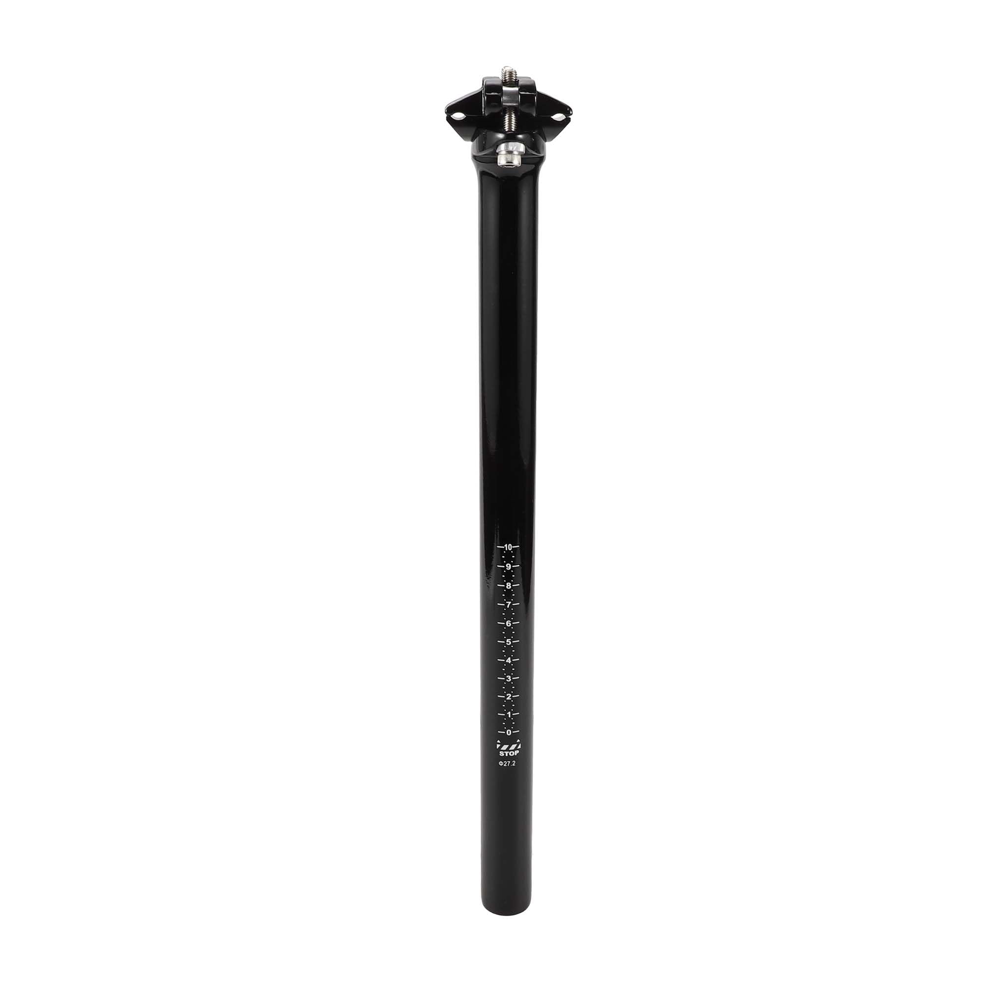 Reggisella Ammortizzante 27,2x400mm Carbonio 1 Pezzo | Colore Nero Lucido, Per Bici Da Strada, Mountain Bike, Bici A Scatto Fisso, Bici Universali, Facile Installazione