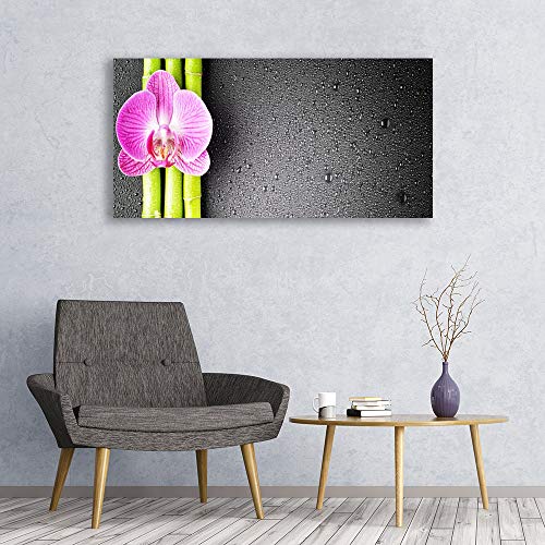Impression sur verre acrylique haut de gamme design fleuri Tulup