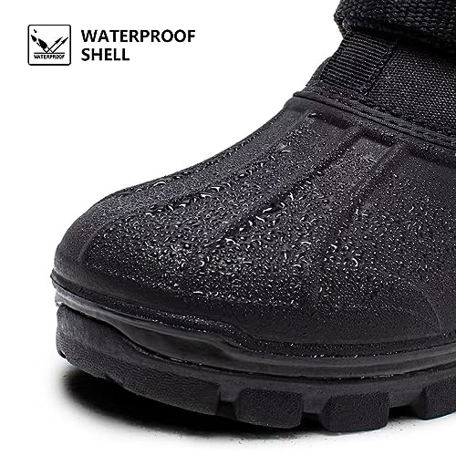 HOBIBEAR Men's Winter Snow Boots | Insulated Waterproof3