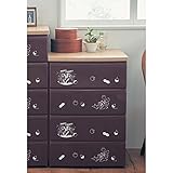 [ベルメゾン] ディズニー チェスト 子ども用チェスト チップ＆デール（本体）ブラウン×（柄）ホワイト ４段