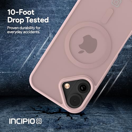 Incipio - Fog iPhone 17, Magsafe Compatible Phone Case, 10ft Drop Tested, Ultra Durable & Shock Absorbing, Scratch Resistant & Slim Profile (Pink) by Incipio - Image 2