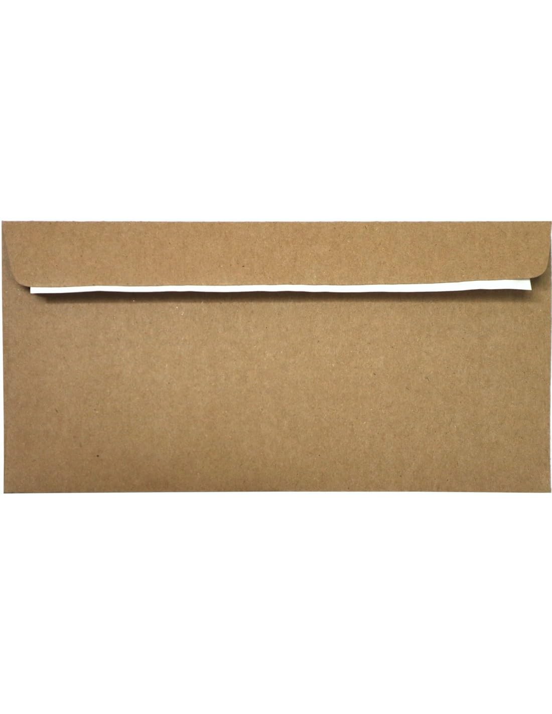 Netuno 500 kopert z papieru typu kraft, naturalno-brązowe, DIN podłużne, 110 x 220 mm, 120 g, EKO Kraft, eleganckie koperty z recyklingu, koperty z recyklingu, koperty z naturalnego papieru, koperty