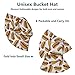 Hot Dog Bucket Hat Packable Sun Hats Fisherman Outdoor Summer Beach Caps for Men Women