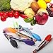 7 Pack Kitchen Tongs Set 7-Inch Color Mini Small Food Tongs with Stainless Steel Silicon Handles and Nylon Tips Heat Resistant Tongs for Cooking, Serving, BBQ, Grilling, Salad and More