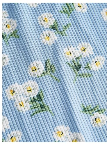 Image of Verdusa Women's Plus Size Floral Summer Dresses Boho Short Sundress Holiday Cami Flowy Dress