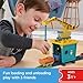 Thomas & Friends Motorized Toy Train Set Fix 'em Up Friends with Carly the Crane, Sandy the Rail Speeder & Thomas for Preschool Kids Ages 3+ Years ​