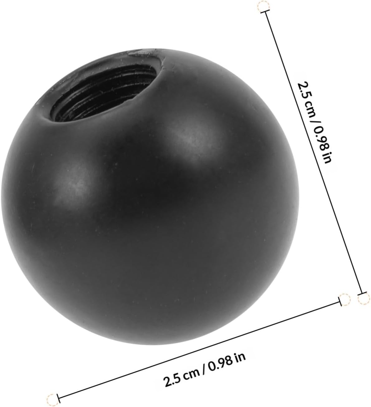 6pcs Decorative Ball Lamp Finials Stylish Knob for Table Floor Lamps Enhance Artistic Home Decor