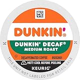 Dunkin' Decaf Medium Roast Coffee, 88 Keurig K-Cup Pods