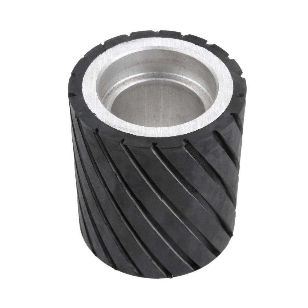 70x50mm 80x50mm 70x80mm Amoladora de banda Rueda de contacto de goma Juego de banda de lijado abrasiva Amoladora de pulido Banda de rueda de contacto de lijado, 70x80 mm