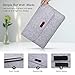 OWNUZZ® 17.7‘’Protective Felt Case Bag Cover for All-New Tracing Light Box, Portable Felt Carrying Pouch Protective Cover Laptop Protective Cover Big Folder Envelope Bag Cover(Light Gray)
