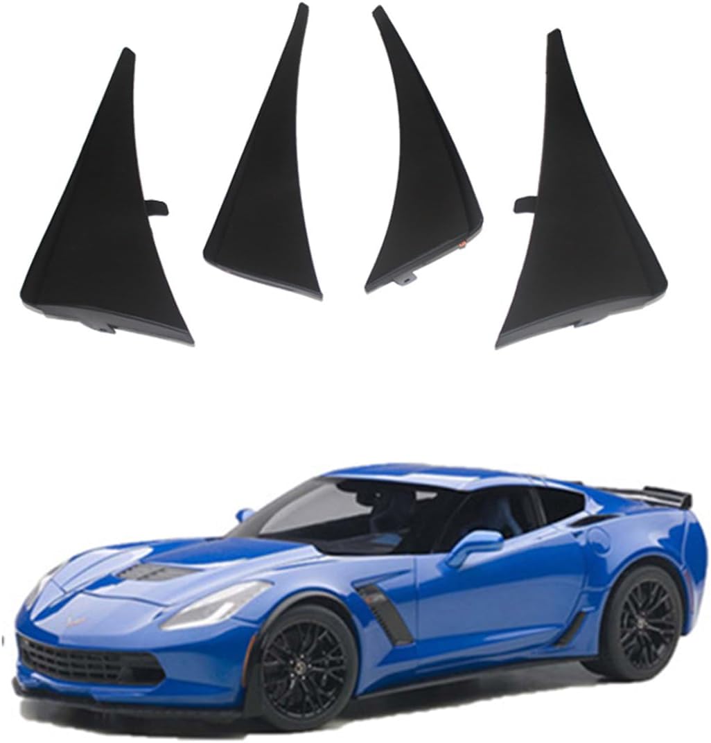 Car Mud Flaps Mudguard for Chevrolet Corvette C6/C7/C8 2005-2024 Front and Rear Mudflaps Splash Guards Heavy Duty Flares 4-PC Auto Accessories,Send 1 Car Wash Towel,C6