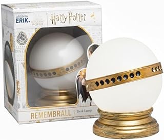 Lampada Harry Potter Remembrall – Lampada decorativa ispirata alla Pietra Filosofale – Gadget Harry Potter per fan