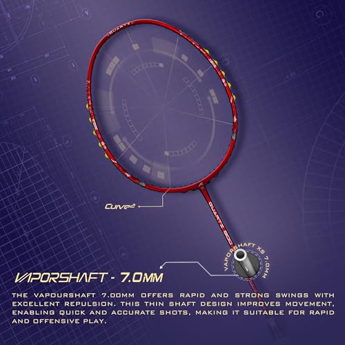 Image of Quartz 800 - Dark RED (UNSTRUNG)
