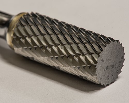 Fresa Esférica de Carburo Doble Corte 7/16" x 1" miniatura 2