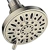 AquaDance Brushed Nickel High Pressure 6-Setting 4 Shower Head Angle Adjustable, Anti-Clog Showerhead Jets, Tool-Free Installation-USA Standard Certified-Top U.S. Brand 1.8 GPM