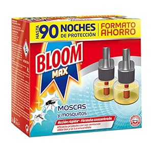 Bloom Max Elektrische vloeistof, vervanging, dubbelpak (2 reserveonderdelen), elektrisch insecticide voor…