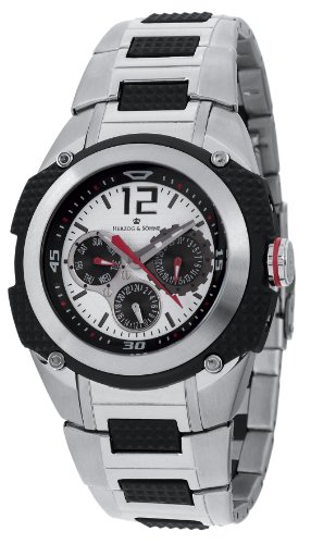 Herzog & Söhne HS802-112_schwarz/silber-46mm Herzog & Söhne HS802-112_schwarz/silber-46mm